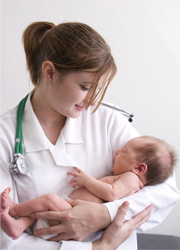 Nurse and Baby