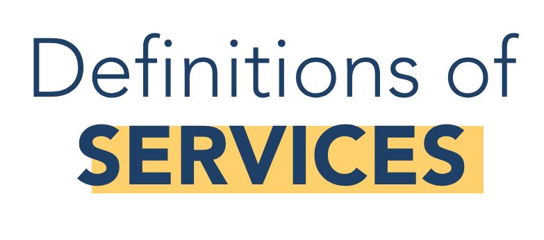 Definitions of Services